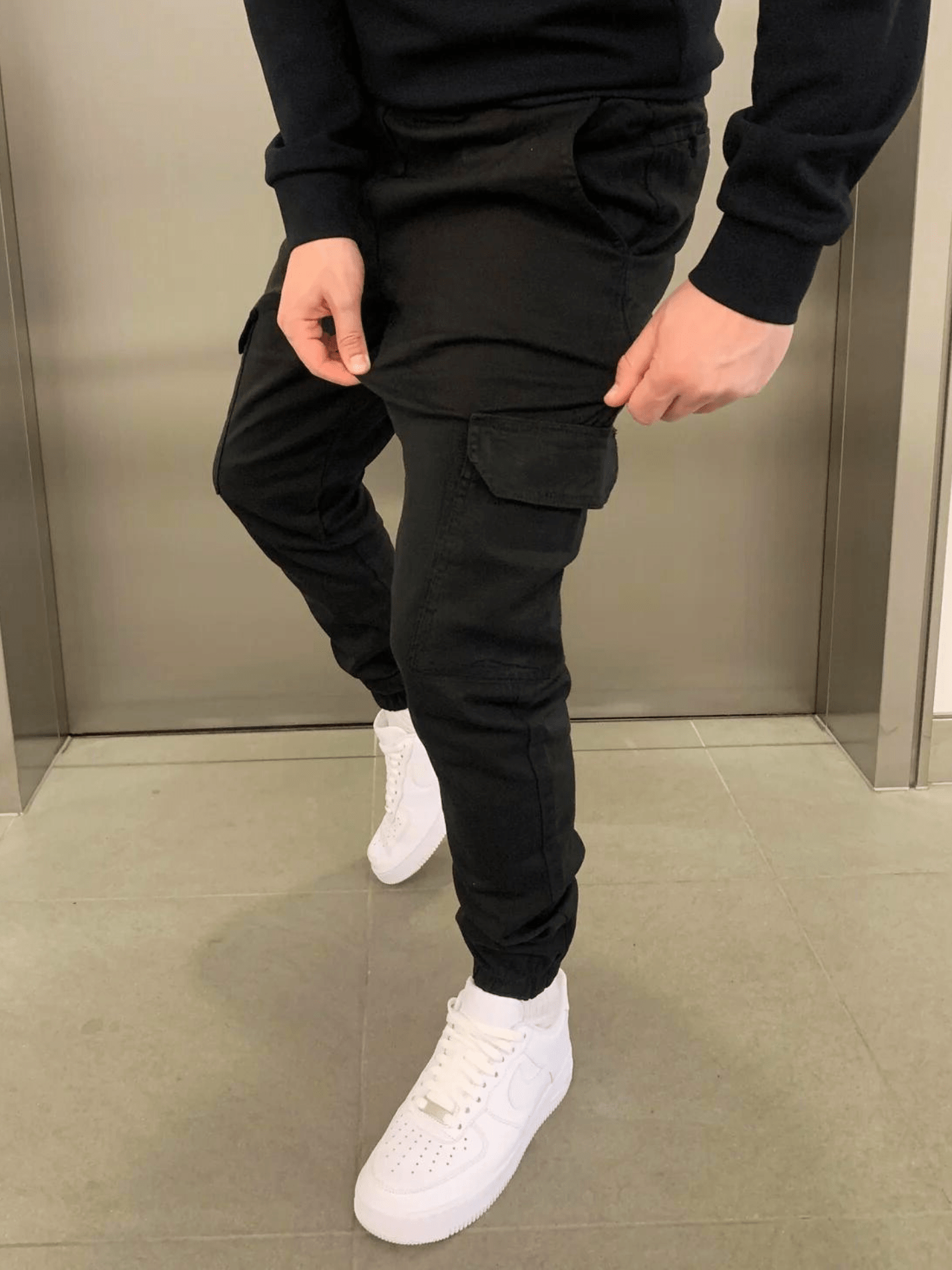 Olympus Cargo Jogger - Black