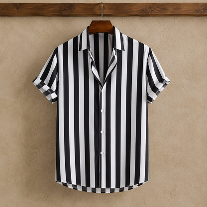 Striped Short Sleeve Shirt