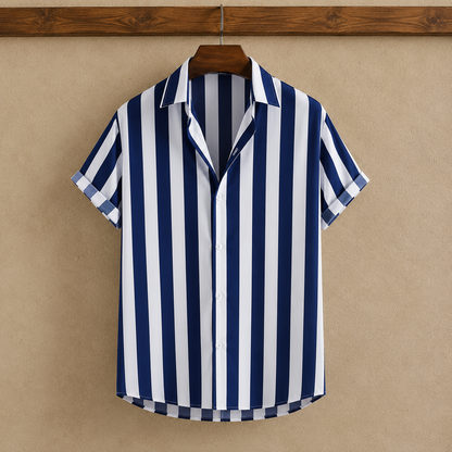Striped Short Sleeve Shirt