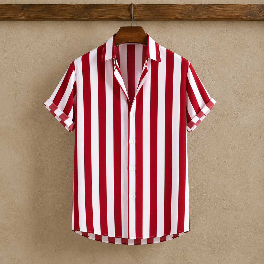 Striped Short Sleeve Shirt